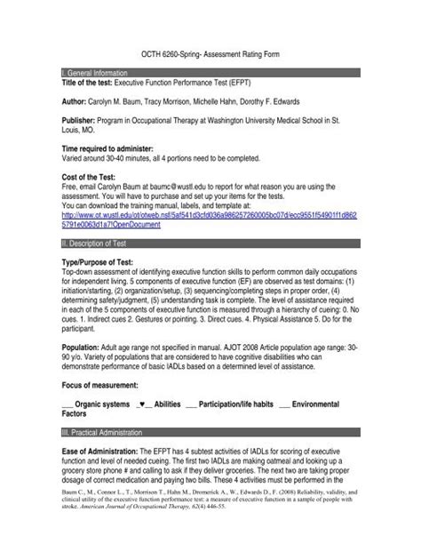 efpt ka full form|EXECUTIVE FUNCTION PERFORMANCE TEST (EFPT).